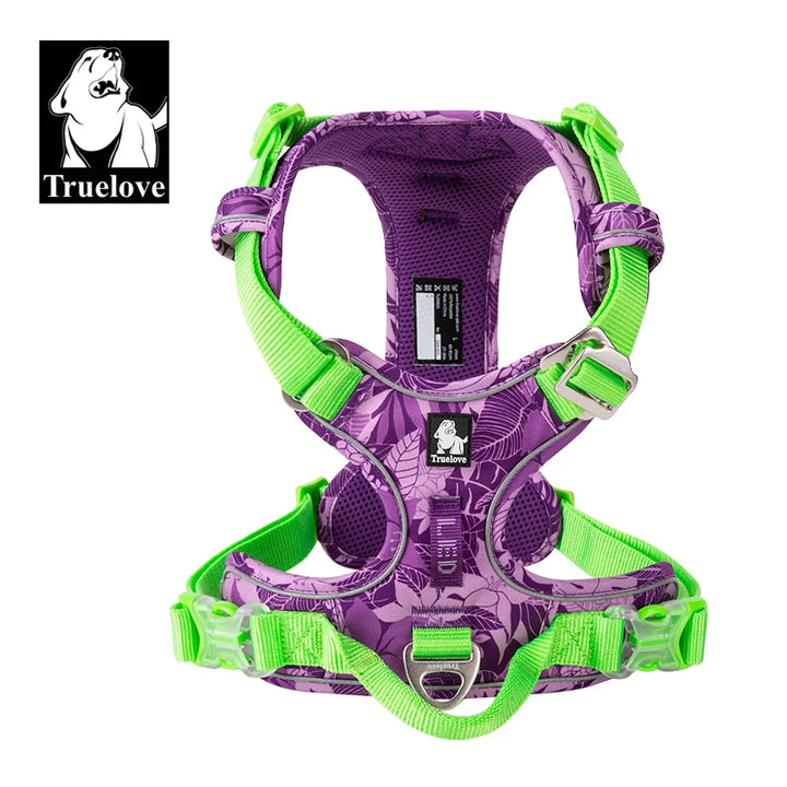 Truelove Camouflage Reflective Dog Harness