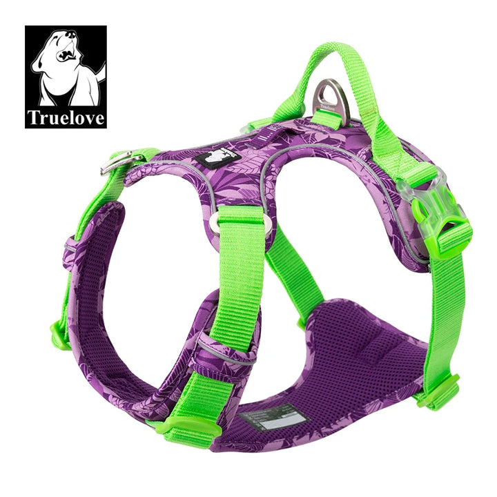 Truelove Camouflage Reflective Dog Harness