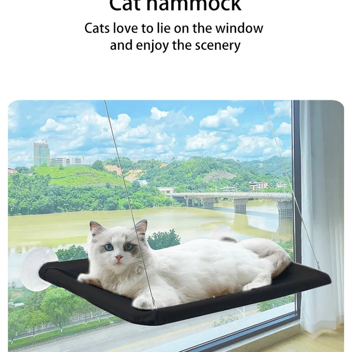 Bed - Ultra-Soft Cat Window Hammock