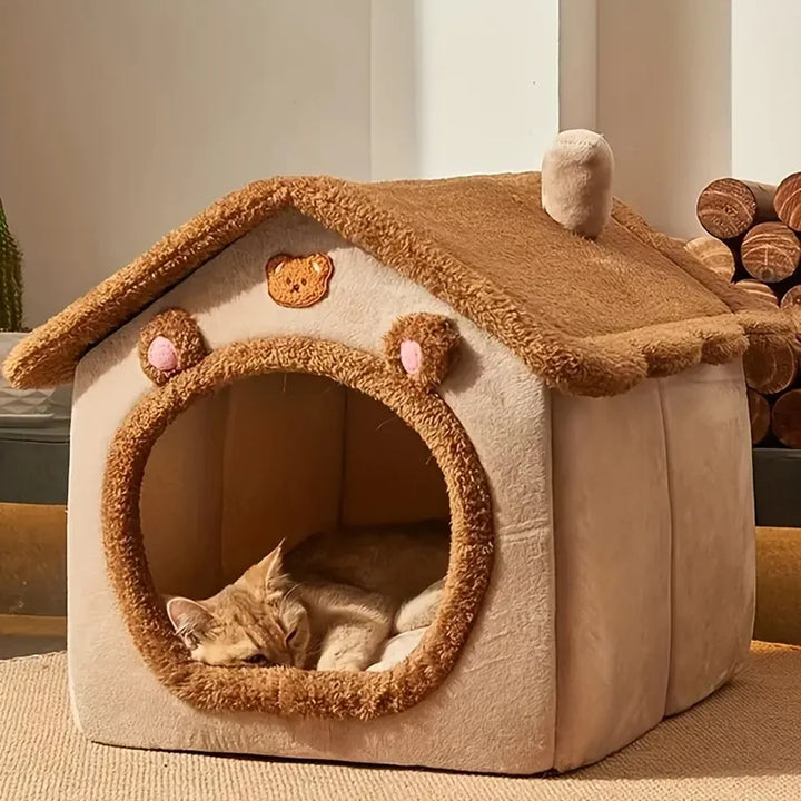 Casa plegable para mascotas