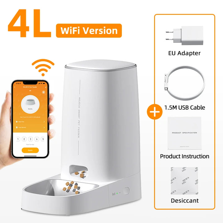 Automatic Pet Feeder Smart WiFi