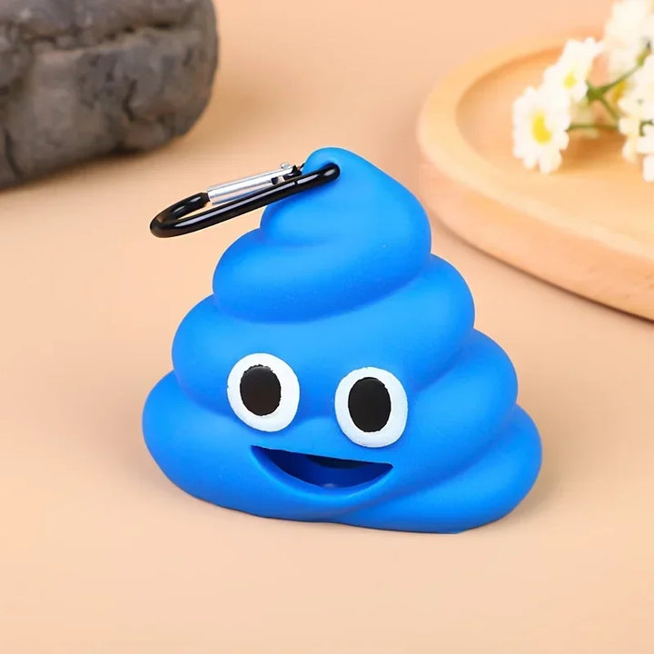 Portable Silicone Pet Waste Bag Dispenser