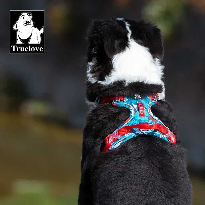 Truelove Camouflage Reflective Dog Harness